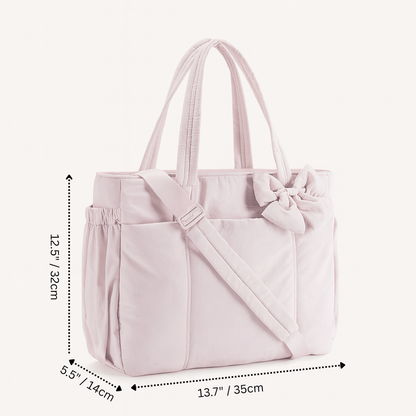 Everyday Cute Bow Tote Bag
