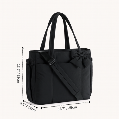 Everyday Cute Bow Tote Bag
